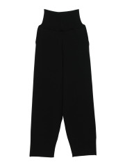 [KEnTe] Simple Cotton Knit Pants(BLACK-M)