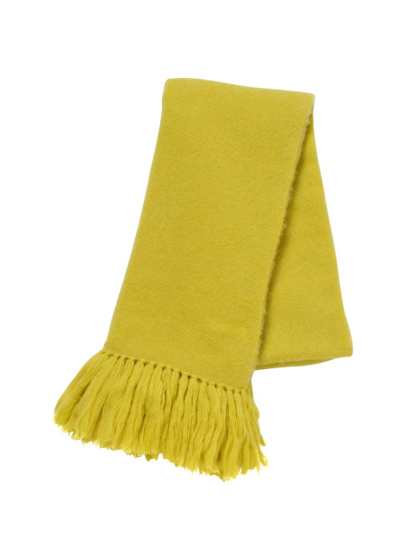 [KEnTe] Mohair Stole(YELLOW-ONE SIZE)