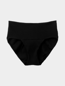 [KEnTe] Ribbed Square Shorts(BLACK-S/M)