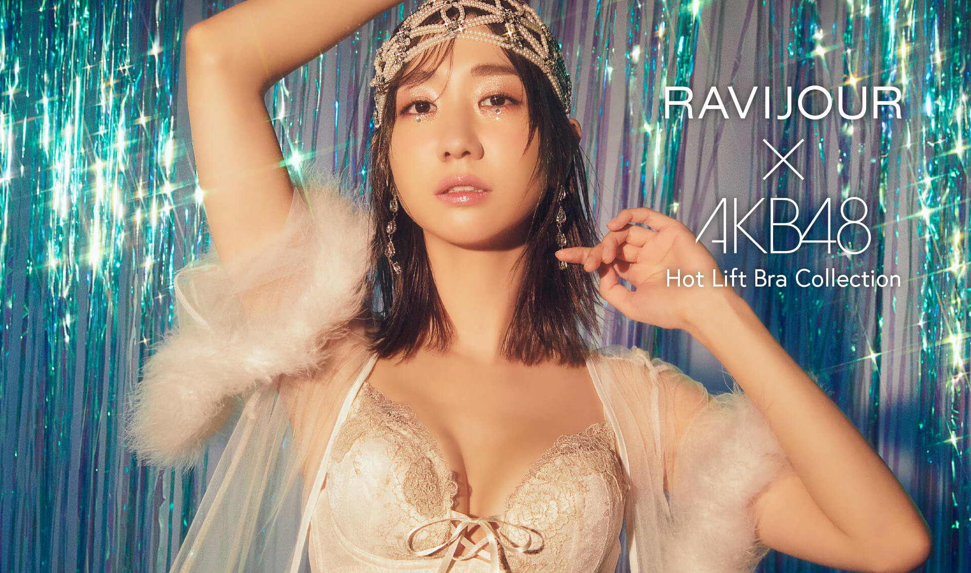 AKB48 x RAVIJOUR Hot Lift Bra Collection