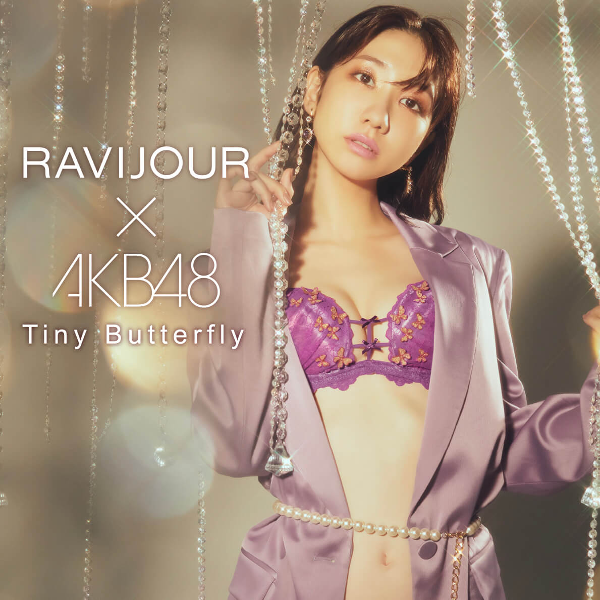 AKB48 x RAVIJOUR - タイニーバタフライ ホットリフト ブラ