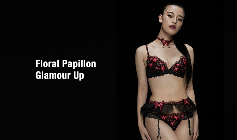 FLORAL PAPILLON GLAMOUR UP