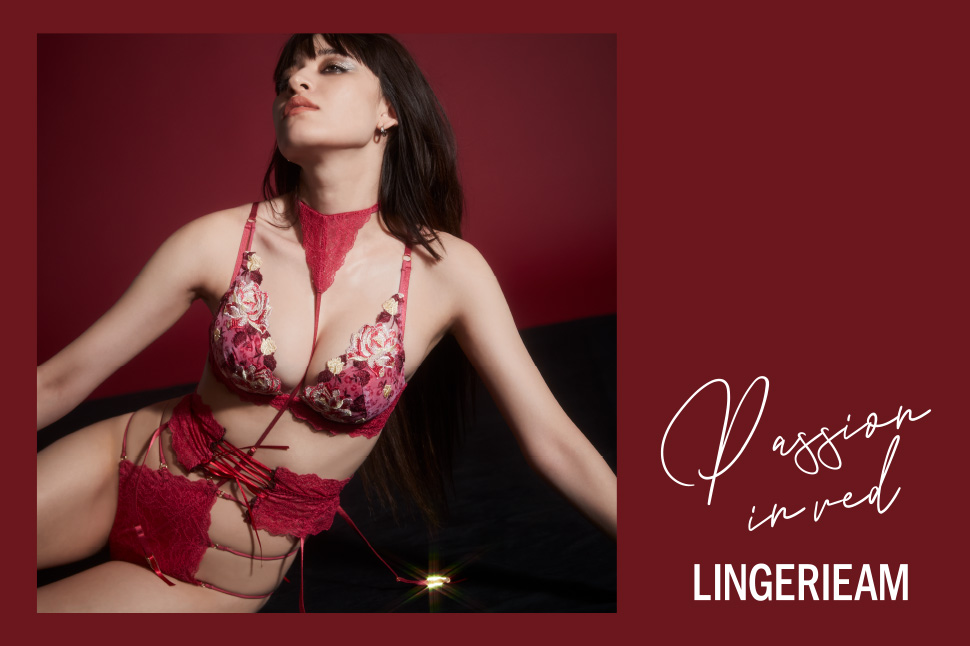 Passion in red LINGERIEAM